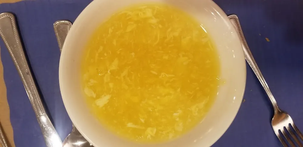 Chicken Cream Corn Egg Drop Soup